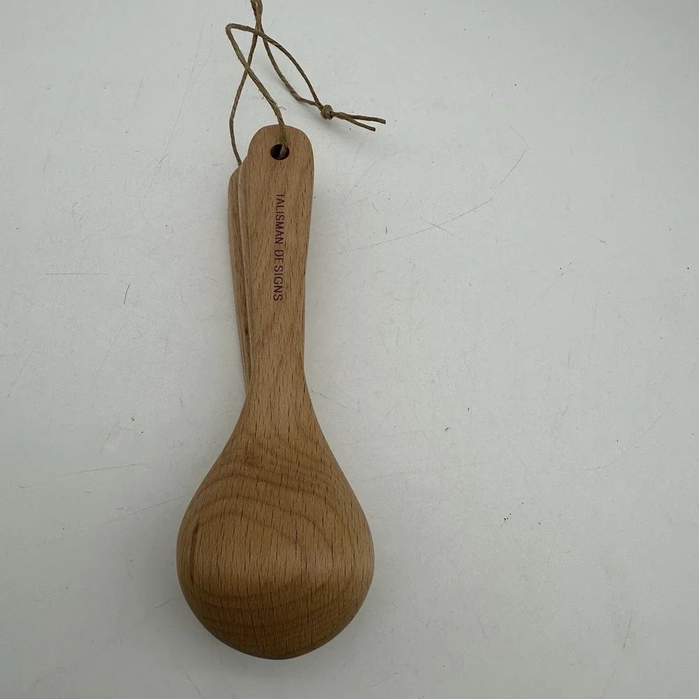 Talisman Designs Woodland Measuring Spoons Beechwood Set Of 4